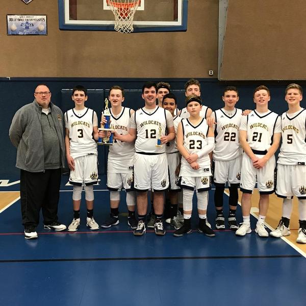 Boy's Basketball Team Wins JV Tournament